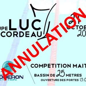 Annulation Coupe Jean-Luc Ricordeau