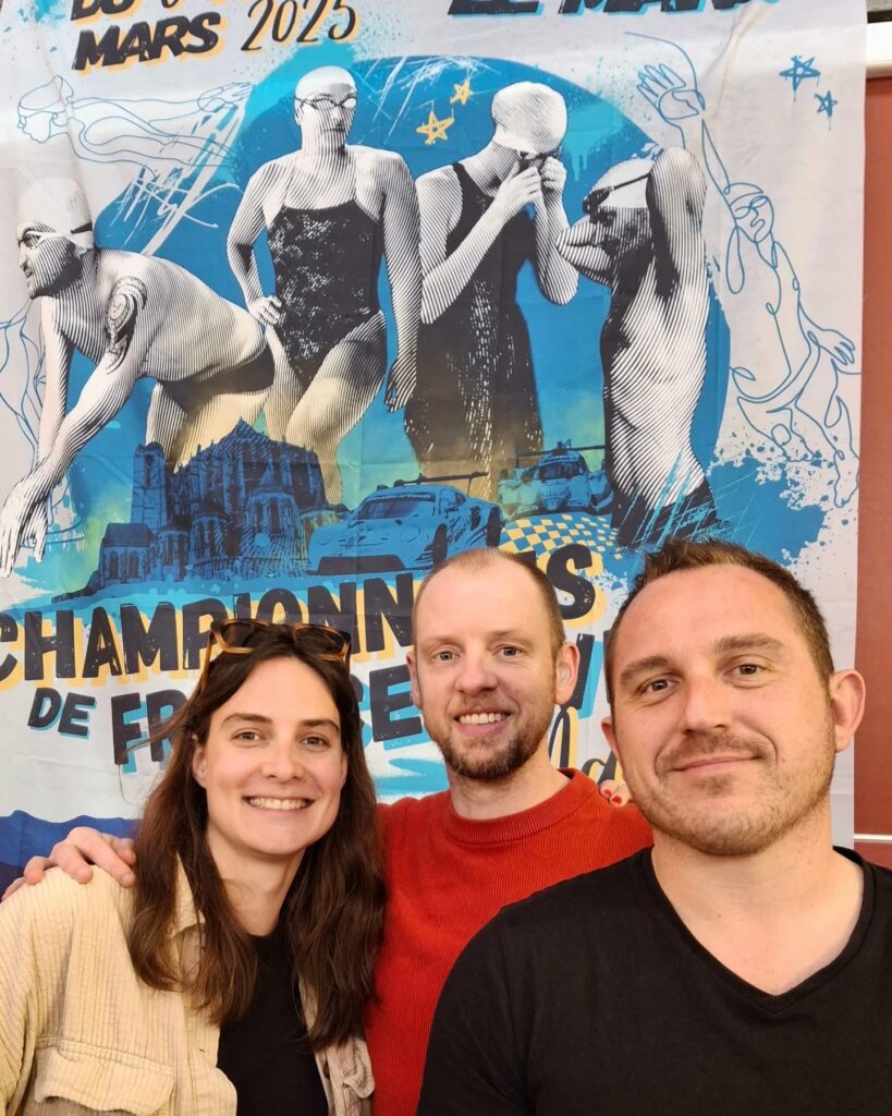 Nageurs Maîtres aux championnats de France au Mans